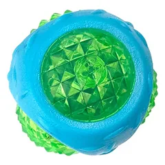 HAP žaislas šunims, kamuoliukas su LED lempute, 8,5 cm — 3 nuotrauka