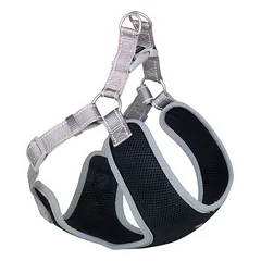 Nobby Geschirr Black Mesh Reflect grau