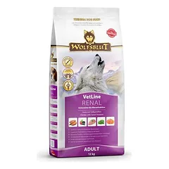 WOLFSBLUT VetLine Renal dietinis pašaras suaugusių šunų inkstų funkcijos palaikymui, 12 kg parduotuvėje zooplus.de
