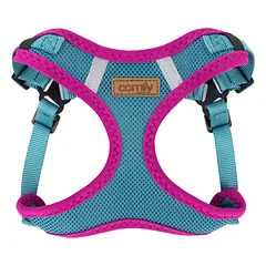 Comfy petnešos gyvūnui LEO XXS, turkio-rožinė, 32-40cm — 4 nuotrauka