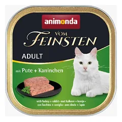 ANIMONDA Vom Feinsten Classic konservai katėms su kalakutiena ir triušiena 100 g