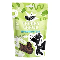 TufTuf Chonky Chews – monobaltymų skanėstai šunims 150 g — 3 nuotrauka