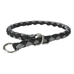 TRIXIE Cavo pusiau smaugiamas antkaklis S-M 35-41cm/12mm juodas/grafito