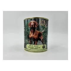 Real Dog Adult su jautiena ir ėriena, drėgnas maistas šunims 800 g