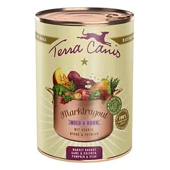 Terra Canis Marktragout drėgnas maistas šunims 6 x 385 g