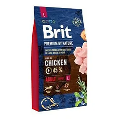 BRIT Premium By Nature Adult Large L Chicken  8 kg