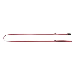 KERBL GoLeyGo diržinis pavadėlis su adapteriu, raudonas, 10 mm x 140-200 cm, S, iki 15 kg