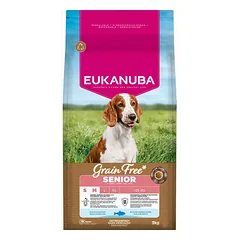Eukanuba Dog Senior Small & Medium Grain Free Ocean Fish 3 kg