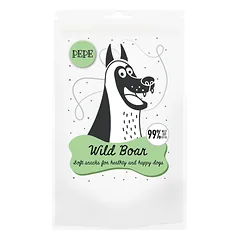 PAKA ZWIERZAKA PEPE Mini Chunkies Wild Boar 80 g skanėstai su šerniena