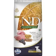 N&D Low Grain Dog Lamb & Blueberry Puppy Mini 7 kg