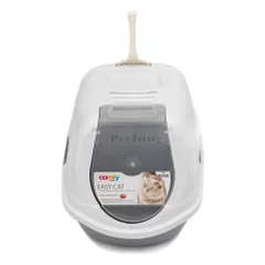 Comfy Easy Cat smėlinis, pilkas tualetas katėms