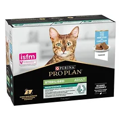 2 x PURINA PRO PLAN Adult drėgnas maistas katėms, specialia kaina!