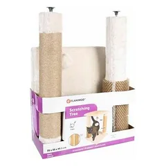 Flamingo SCRATCHING TREE UNA CREAM 35x35x48,5CM — 4 nuotrauka