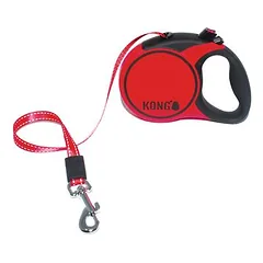KONG Terrain ištraukiamas pavadėlis, raudonas, Dideliems 26–45 kg — 2 nuotrauka