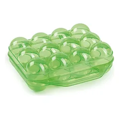Plastikinė dėžė 12 vnt kiaušiniams