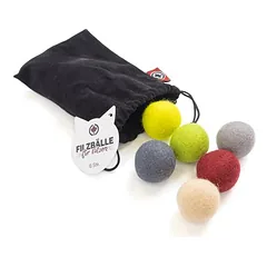 Canadian Cat Company Katzenspielzeug 6er-Set Bälle Jagd- und Fangspielzeug