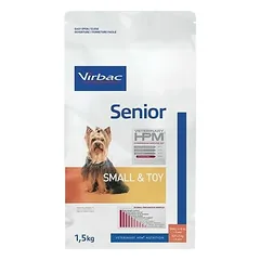 Virbac HPM Dog Senior Small & Toy veterinarinis maistas šunims 1,5 kg — 3 nuotrauka