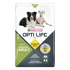 VERSELE LAGA Opti Life  Adult medium - ėdalas vidutinių dydžių šunims su paukštiena 12,5 kg
