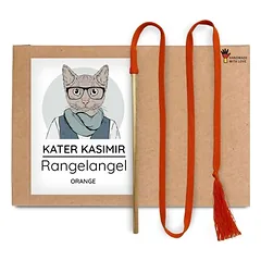 Kater Kasimir žaidimo meškerė katėms Rangelangel, Žalia — 4 nuotrauka