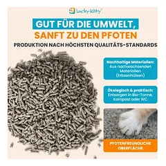 Lucky Kitty kraikas katėms "Natur Pur" - Sensitiv, 2 x 3 kg — 4 nuotrauka