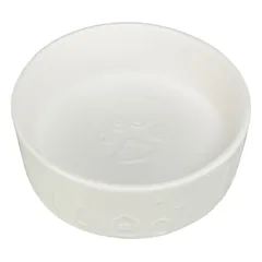 TRIXIE Xmas Keraminis dubenėlis, 0.8 l/ 16 cm, baltas (pak.4)