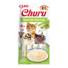 Churu Cat Chicken Scallop begrūdis skanėstas katėms, 56 g