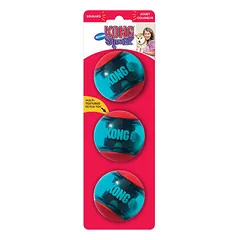 KONG Squeezz Action Ball Red Medium — 1 nuotrauka