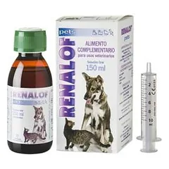 Renalof Pets papildai šunims ir katėms, šlapimo takų sistemai stiprinti, 150 ml