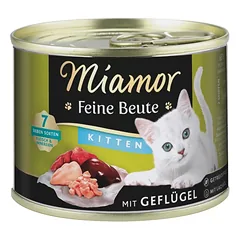 MIAMOR Feine Beute Kitten Poultry su paukštiena kačiukams 12x185g