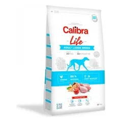 Calibra Dog Life Adult Large Breed Chicken sausas pašaras suaugusiems didelių veislių šunims su vištiena