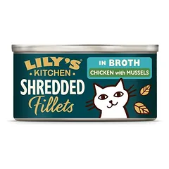 Lily's Kitchen Shredded Fillets drėgnas maistas katėms 24 x 70 g — 3 nuotrauka