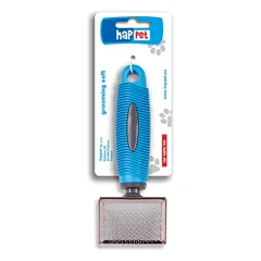 Happet Slicker Brush Soft šukos trumpam ir vidutiniam kailiui augintiniams, S — 2 nuotrauka