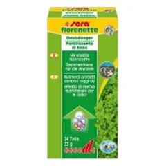 Sera trąšos akvariumo augalamms Florenette 24 Tabs