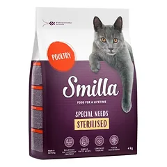 Smilla Adult Sterilised su paukštiena, sausas maistas katėms, 3 - 4,9 kg — 4 nuotrauka