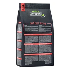 Greenwoods su jautiena, lęšiais, bulvėmis ir morkomis, sausas maistas šunims, 1,5 - 2,9 kg — 2 nuotrauka