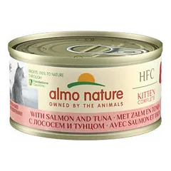 Almo Nature HFC Complete Kitten lasis un tuncis 70 g - konservi kaķēniem