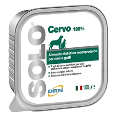 Solo Cervo konservai šunims ir katėms su elniena