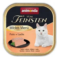 Animonda Vom Feinsten konservai katėms su kalakutiena ir lašiša, 100g