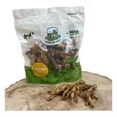 Džiovintos rudos vištos kojos šunims - Paddock Farm Chicken Feet, 400 g