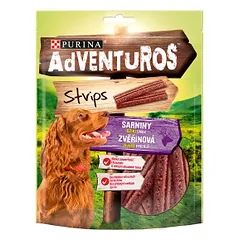 ADVENTUROS Žvėrienos skonio juostelės 3x90g