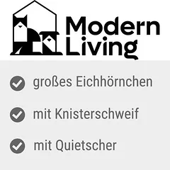 Modern Living pliušinė voverė šunims Hannover, L 38 x B 31 x H 6 cm — 3 nuotrauka