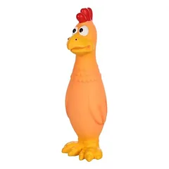 Flamingo Hundespielzeug Curra Huhn orange