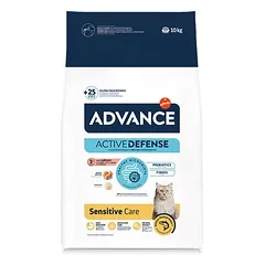 Advance Sensitive su lašiša ir ryžiais, sausas maistas katėms, 3 - 4,9 kg — 3 nuotrauka