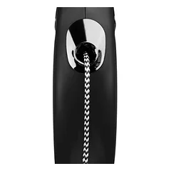 flexi New Classic virvinis pavadėlis M, juodas, 8 m, <20 kg, Pavadėlis: 8 m ilgio — 3 nuotrauka