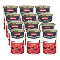 ANIMONDA GranCarno Junior skonis: kalakutiena 12x400g 
