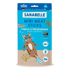 Sanabelle Snack Mini MeatSticks 7x55 g skanėstai katėms — 2 nuotrauka