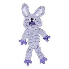 Duvo+ žaislas šunims pliušinis triušis Huggi, violetinis — 2 nuotrauka