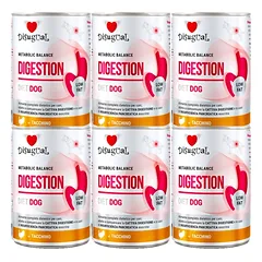 Disugual Veterinarinis drėgnas šunų maistas DIGESTION kalakutas (suaugusiems) 6x400g