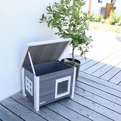 Kerbl Pet ECO namelis katėms Eli, L 57 x B 45 x H 43 cm — 4 nuotrauka