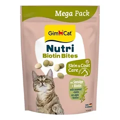 GIMCAT NUTRI BIOTIN BITES SEEALGE (su biotinu ir dumbliais) 425 G